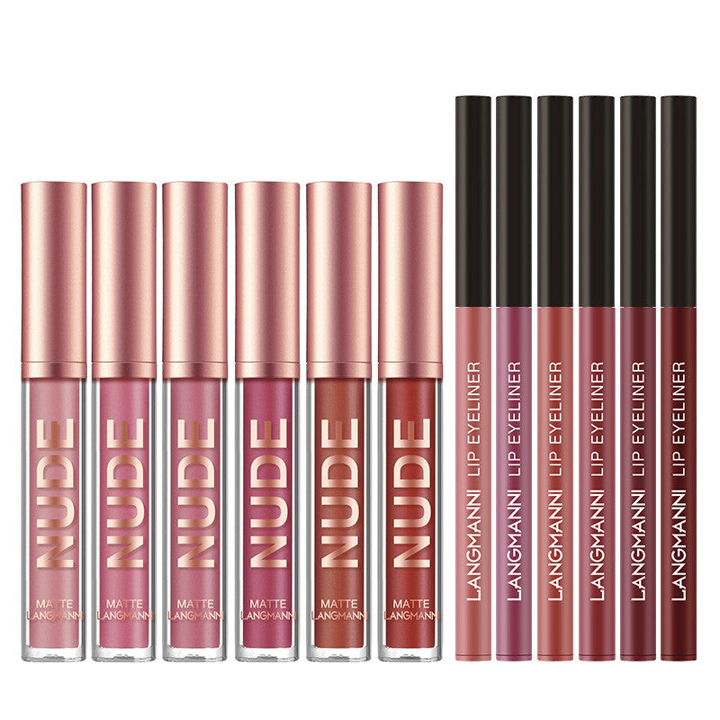 Lip Liner And Lipstick Makeup 12 Pcs Set 6 Matte Lipstick 6 Lip Liner Pens Waterproof Long Lasting Matte Lipstick Beauty Cosmetics Makeup Gift For Girls Lipstick Set Lip Liner And Lipstick Makeup 12 Pcs Set 6 Matte Lipstick 6 Lip Liner Pens Waterproof Long Lasting Matte Lipstick Beauty Cosmetics Makeup Gift For Girls Lipstick Set
